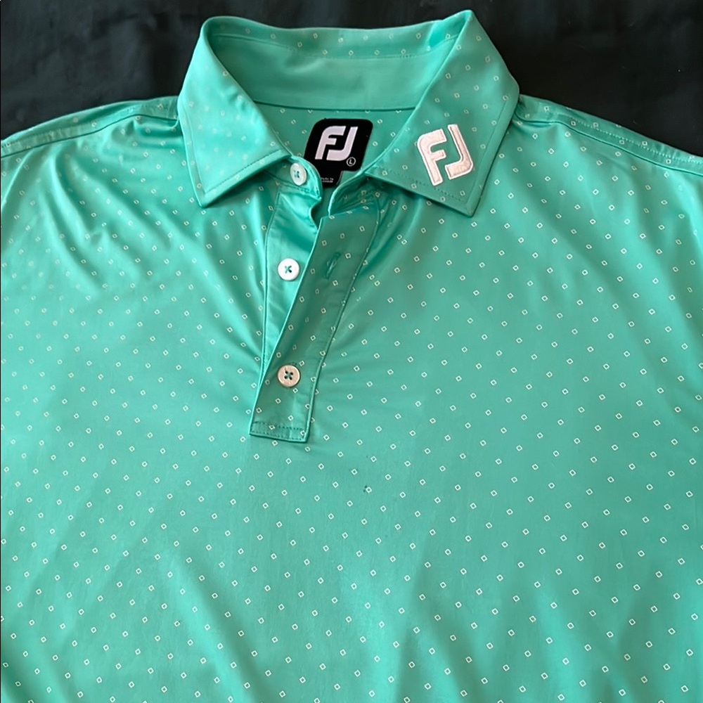 FootJoy Men's Green Polo Shirt